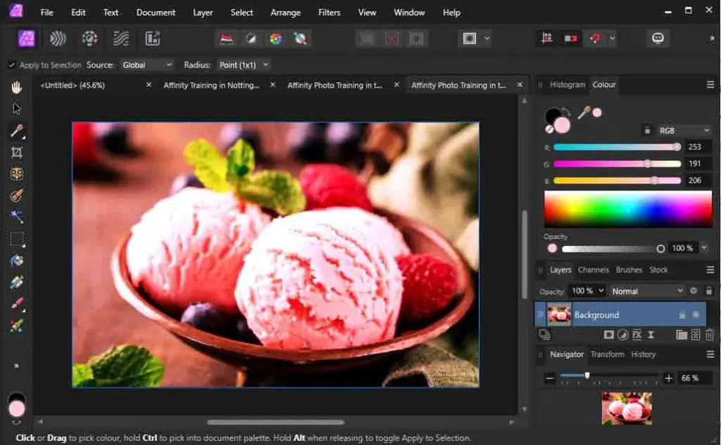 Affinity Photo Training in the Midlands