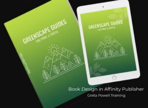 Book Design Training Course for print, digital and print on demand for Amazon KDP, Ingram Spark etc